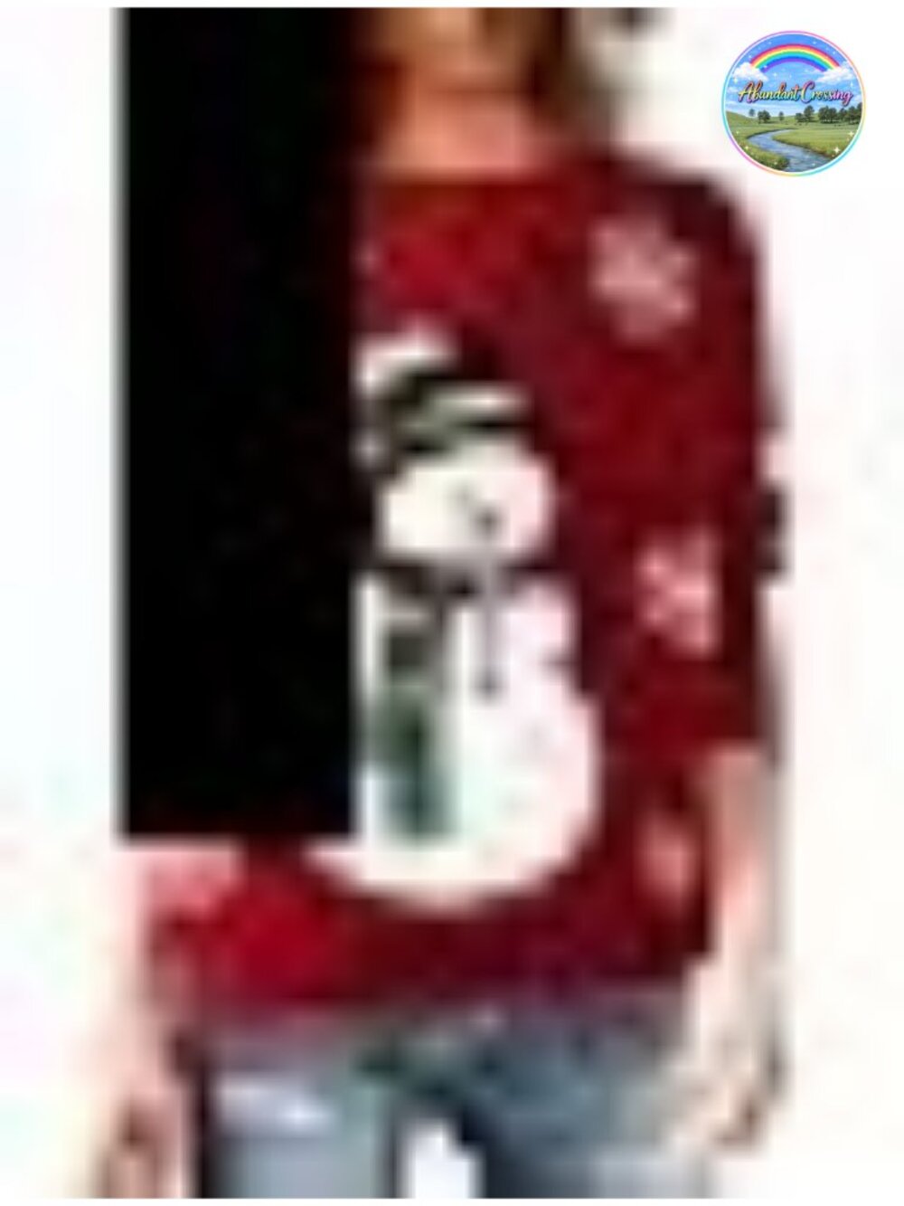 Ugly Christmas Sweater Long Sleeve Knit Pullover Xmas Jumper